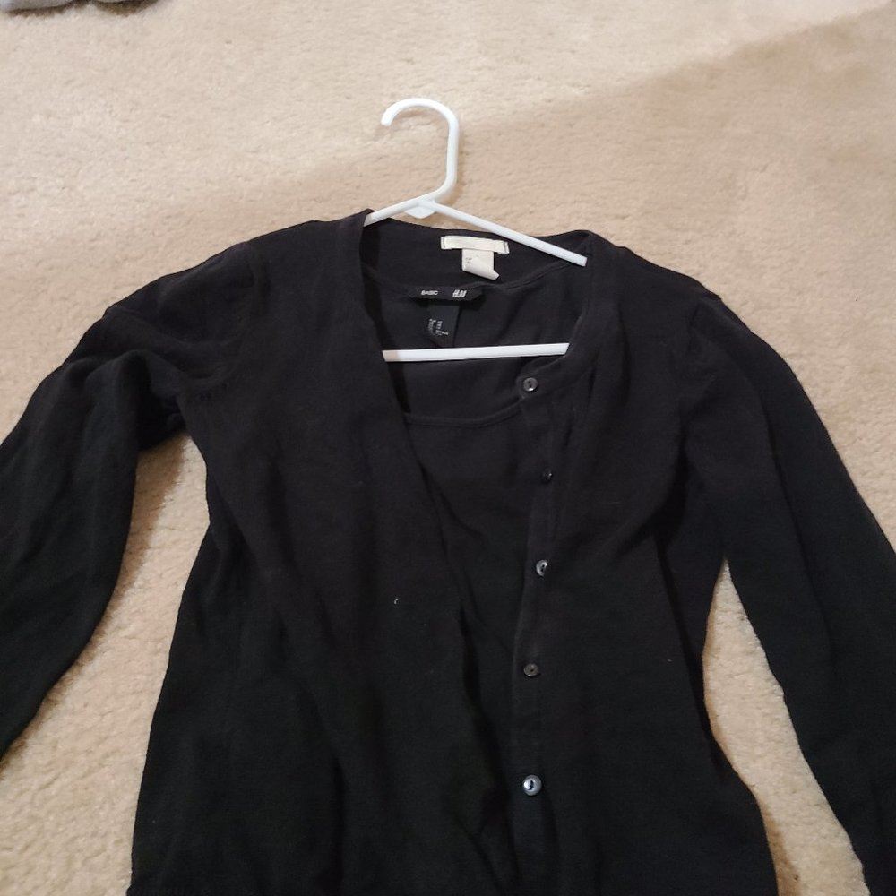 Cami and cardigan set